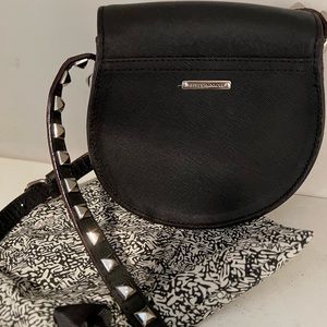 Rebecca Minkoff Studded Crossbody in Black